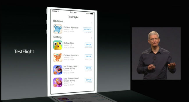 iOS 8 TestFlight