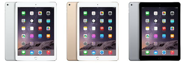 iPad Air 2 Renkleri