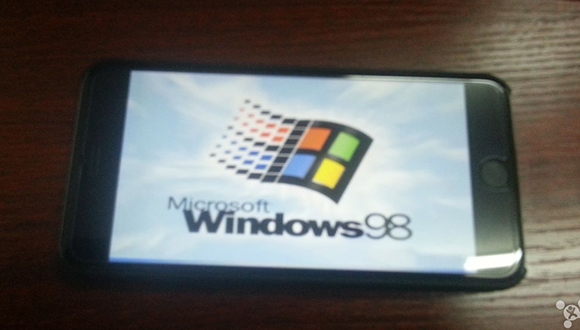 iPhone 6 Plus - Windows 98
