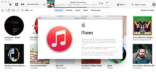 iTunes 12 Yeni Görünüm