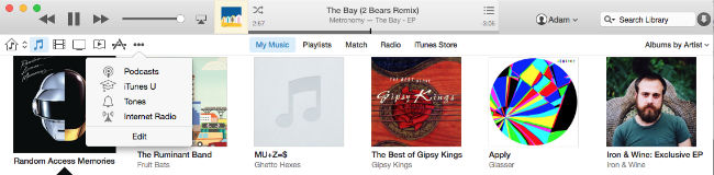 iTunes 12 Yeni Tasarım