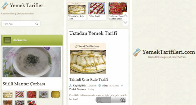 Kadın Eliyle Yemek Tarifleri