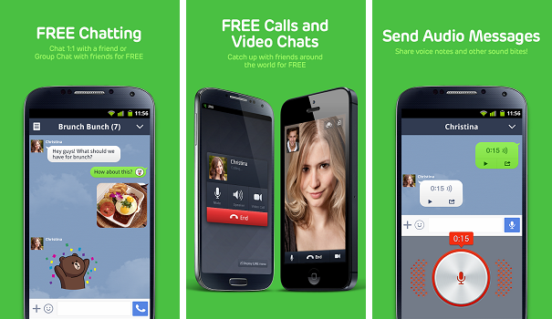 Line Android Uygulaması