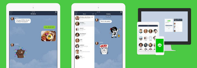 Line iPad