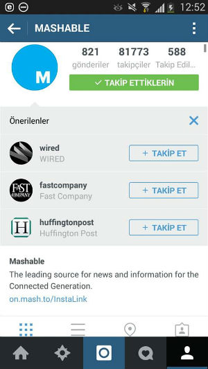 Instagram Benzer Kullanıcılar