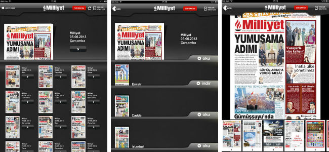 Milliyet Mobil Uygulaması