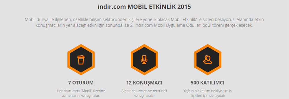 indir.com Mobil Etkinlik