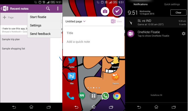 OneNote Android