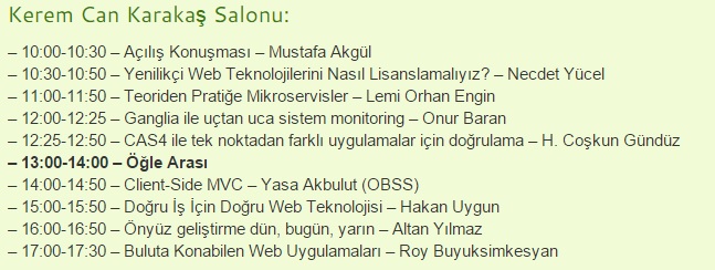 Özgür Web Teknoloji Günleri 2014