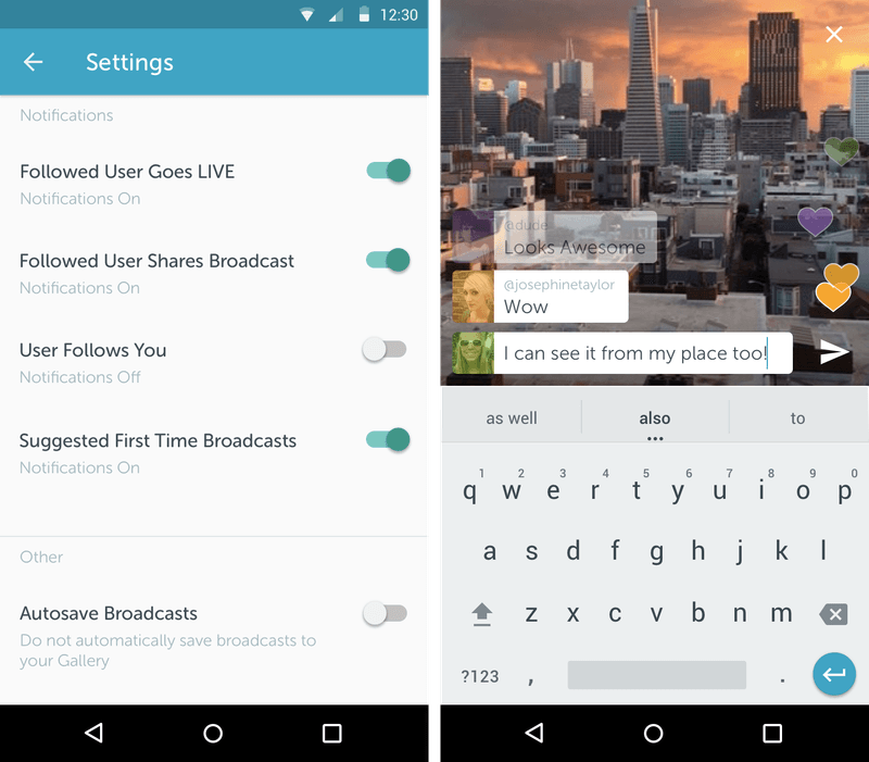 Android için Periscope indir