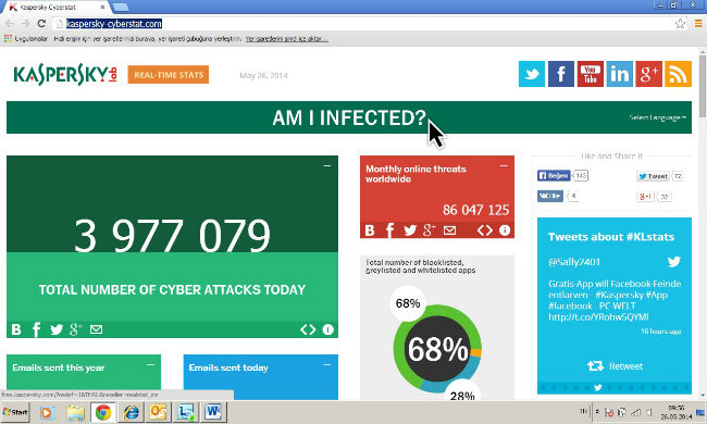 Kaspersky Cyberstats
