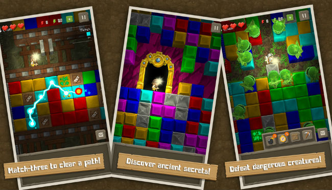 Puzzle to the Center of the Earth