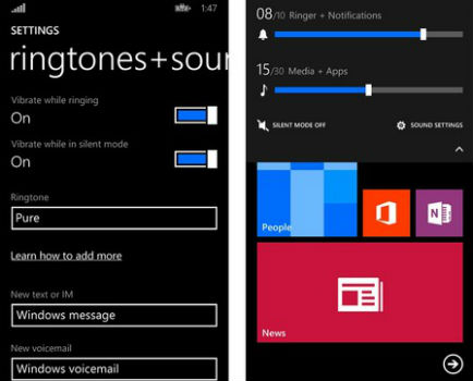 Windows Phone 8.1 Ses Ayarları