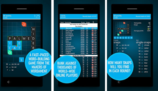 Wordament Snap Attack