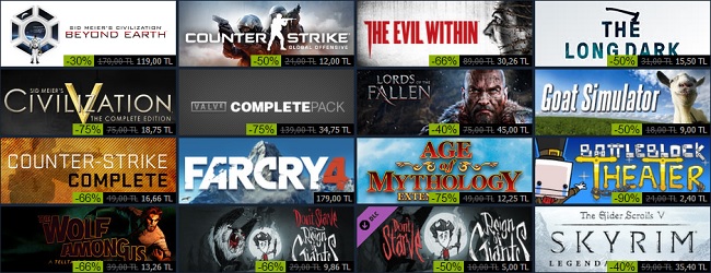Steam Exploration Sale