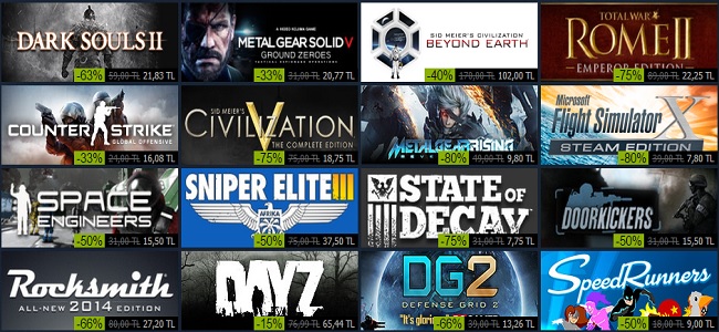 Steam 2014 Kış İndirimleri 2. Gün Oyunları