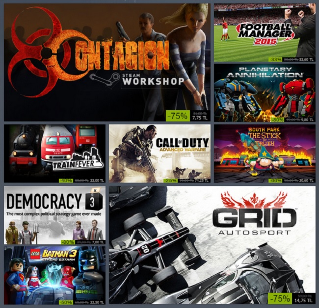 Steam Kış İndirimleri 8.gün