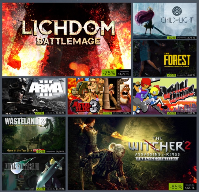 Steam Kış İndirimleri 14. gün