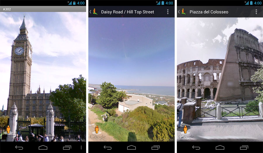 Street View on Google Maps