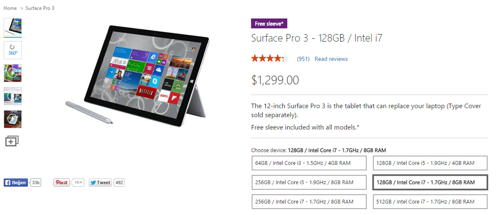 Microsoft Surface Pro 3