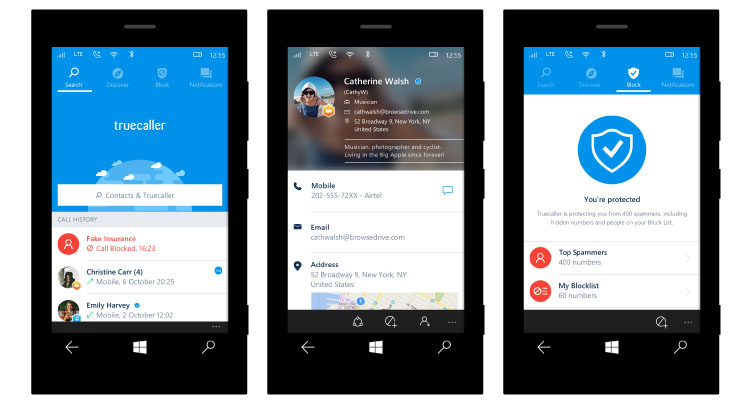 Truecaller Windows 10