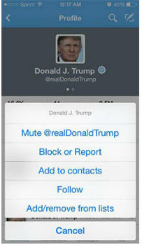 Twitter Susturma Özelliği
