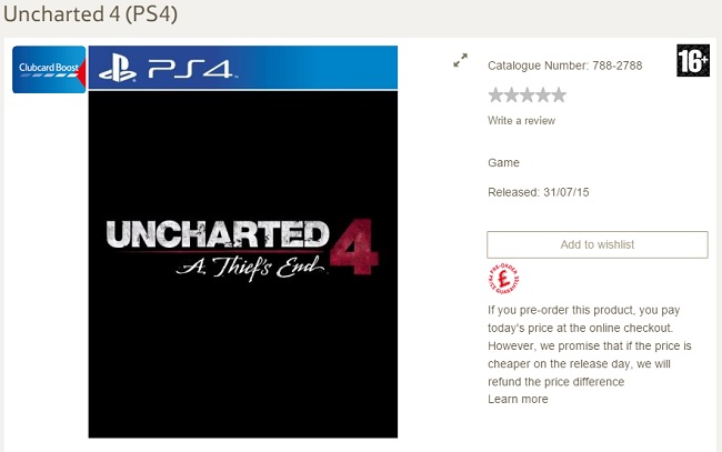 Uncharted 4