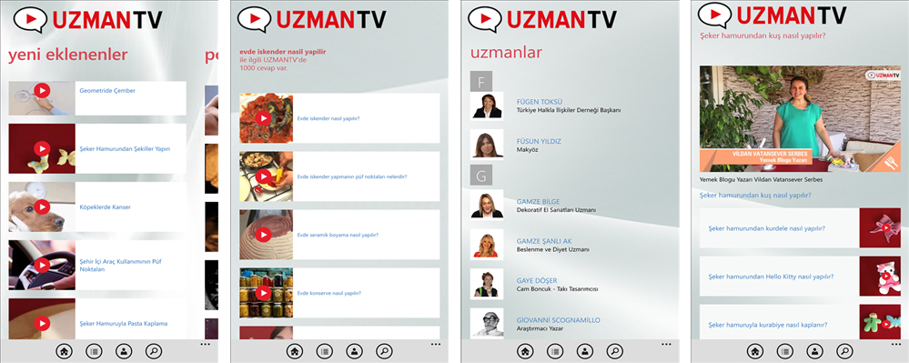 UZMANTV WindowsPhone