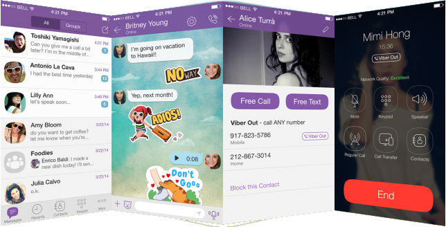 Viber iOS 7
