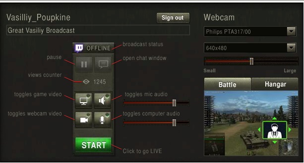 WG Stream