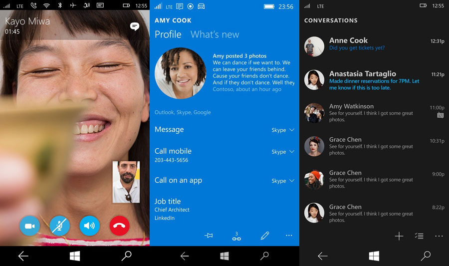 Windows 10 Mobile for Skype Beta