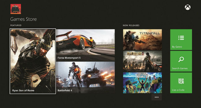 Xbox One Games Store