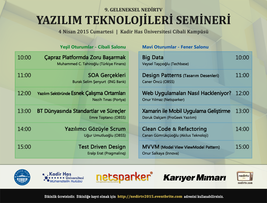 Yazılım Teknolojileri Semineri