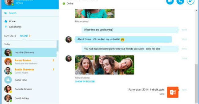 Yeni Skype