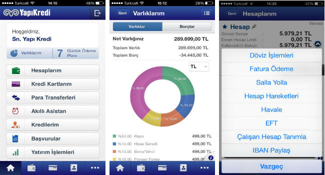 Yapı Kredi Mobil Bankacılık