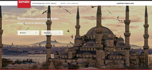Zomato Sevgililer Günü